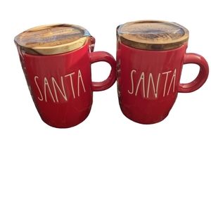 Rae Dunn Santa mugs
